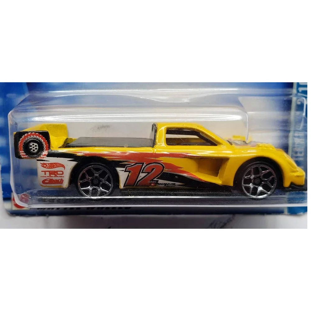 Hot Wheels 2003 Alt Terrain 2/10 Pikes Peak Tacoma Yellow With Chrome Y5 Wheels